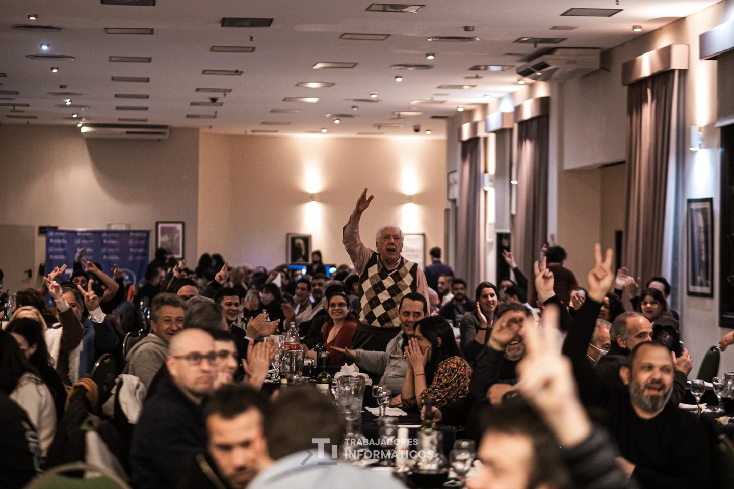 Comunidades informáticas en un encuentro