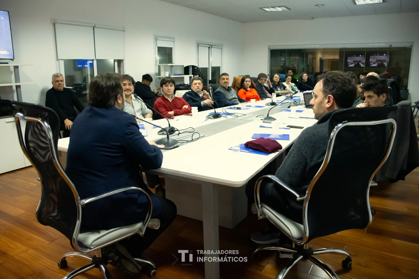 Comunidades informáticas en un encuentro