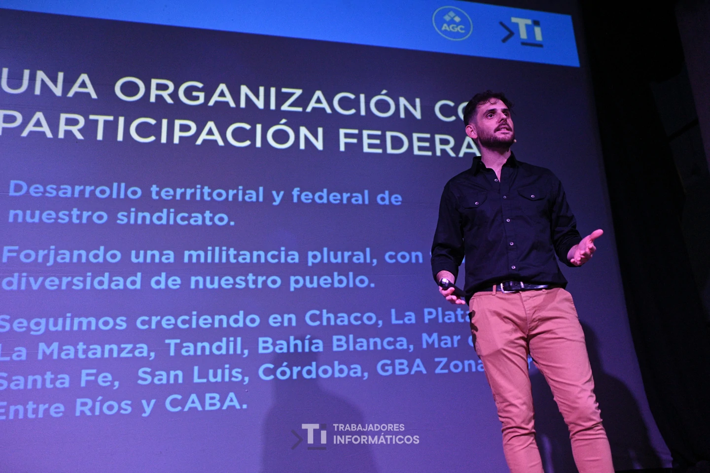 Comunidades informáticas en un encuentro