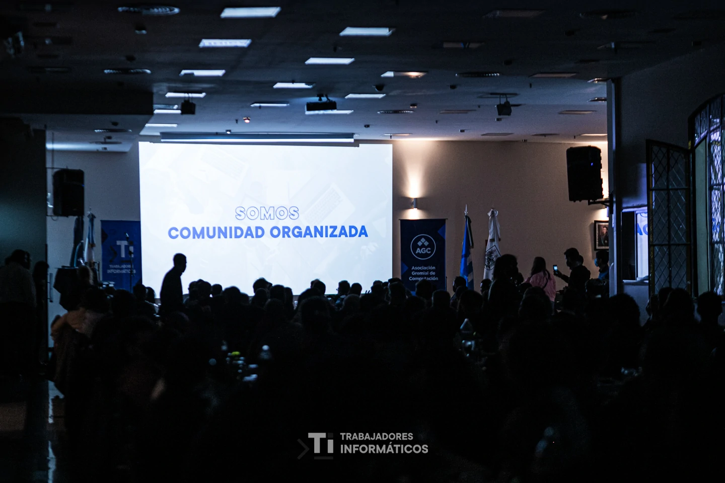 Comunidades informáticas en un encuentro